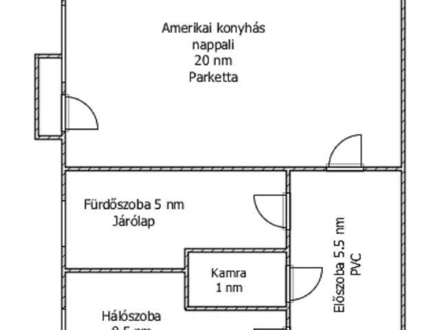 Kiadó lakás Salgótarján 40 nm