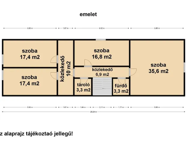 Eladó ház Békéscsaba, Fényes 199 nm