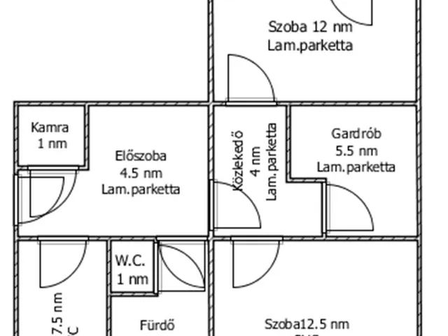 Eladó lakás Salgótarján 55 nm