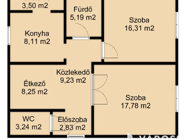 Eladó ház Mindszent 90 nm