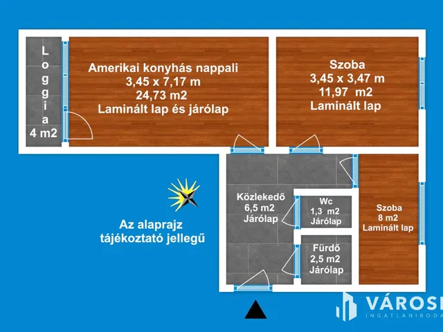 Eladó lakás Szeged, Tarján 53 nm