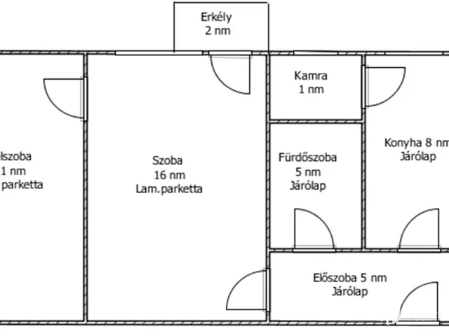 Eladó lakás Salgótarján 46 nm