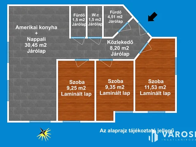 Eladó lakás Szeged, Rókus 75 nm