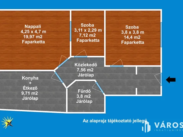 Eladó lakás Szeged, Móraváros 67 nm