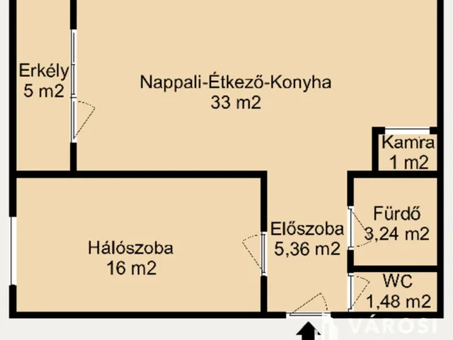 Eladó lakás Hódmezővásárhely 65 nm
