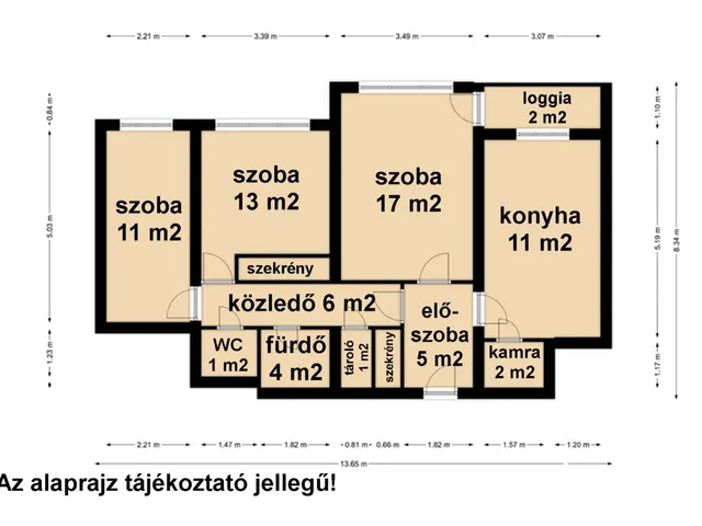 Eladó lakás Békéscsaba, Belváros 75 nm