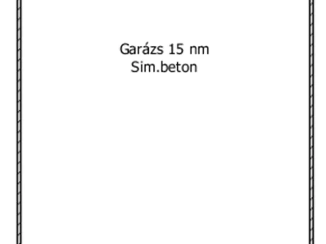 Eladó garázs Salgótarján 15 nm