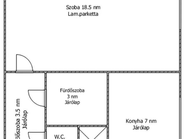 Eladó lakás Bátonyterenye 34 nm