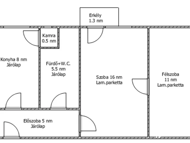 Eladó lakás Salgótarján 46 nm
