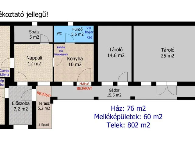 Eladó ház Győr, Ménfőcsanak 76 nm