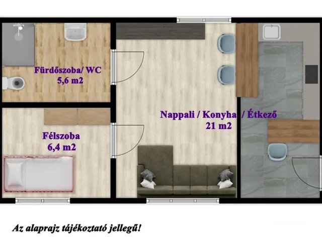 Eladó üdülő és hétvégi ház Gyula 32 nm