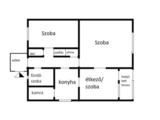 Eladó ház Hegyfalu 66 nm