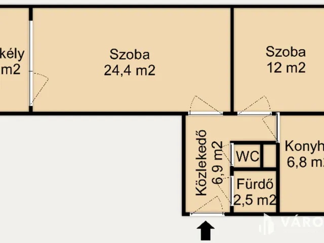 Kiadó lakás Hódmezővásárhely 55 nm