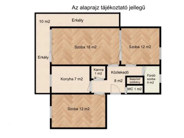 Eladó lakás Mezőberény 74 nm