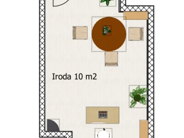 Kiadó kereskedelmi és ipari ingatlan Győr, Belváros 10 nm
