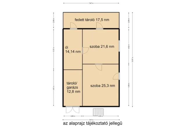 Eladó mezőgazdasági ingatlan Gyula 74 nm