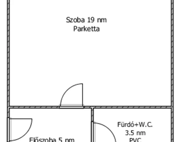 Kiadó lakás Salgótarján 34 nm