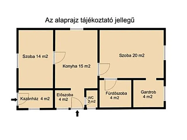 Eladó ház Mezőberény 67 nm
