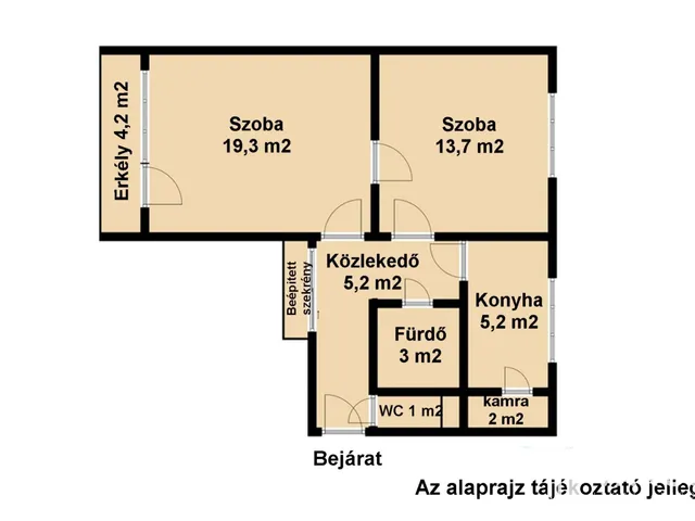 Eladó lakás Békéscsaba 55 nm