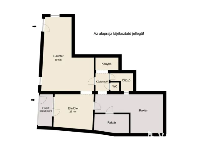 Eladó kereskedelmi és ipari ingatlan Gyula 80 nm