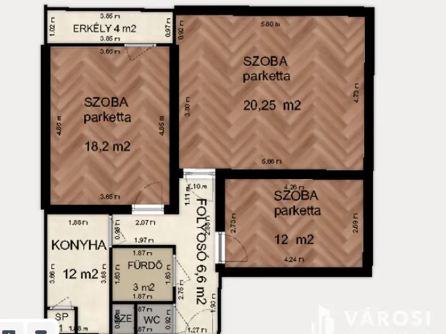 Eladó lakás Orosháza 76 nm