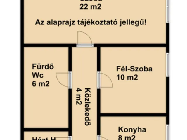 Kiadó lakás Szeged, Alsóváros 52 nm