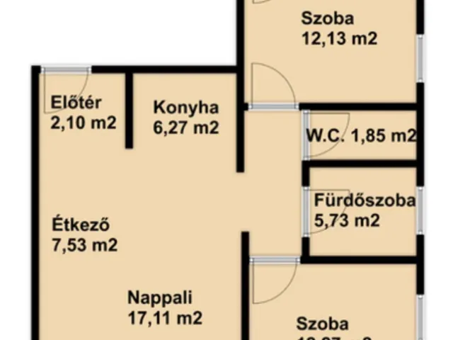 Eladó lakás Szeged, Újszeged 76 nm