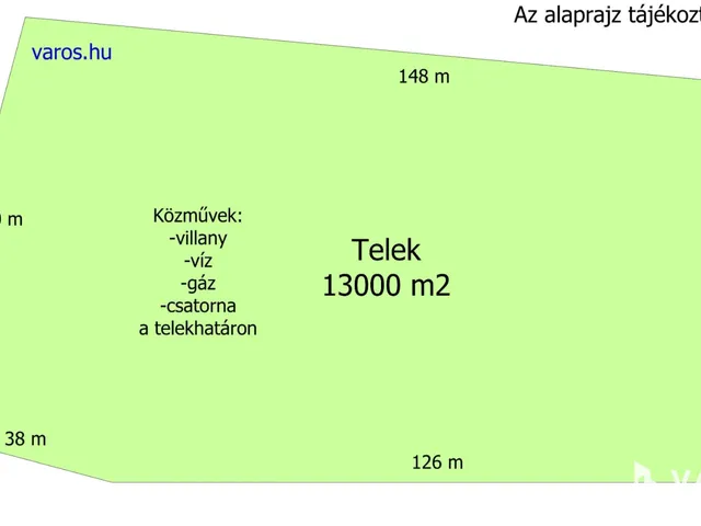 Eladó mezőgazdasági ingatlan Győr, Ménfőcsanak 13000 nm