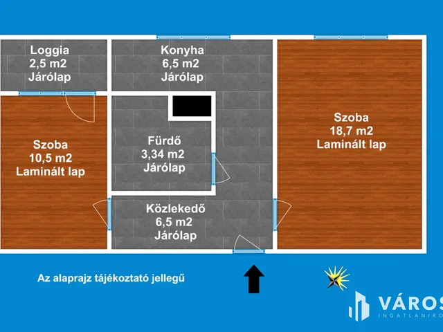 Eladó lakás Szeged, Újrókus 47 nm