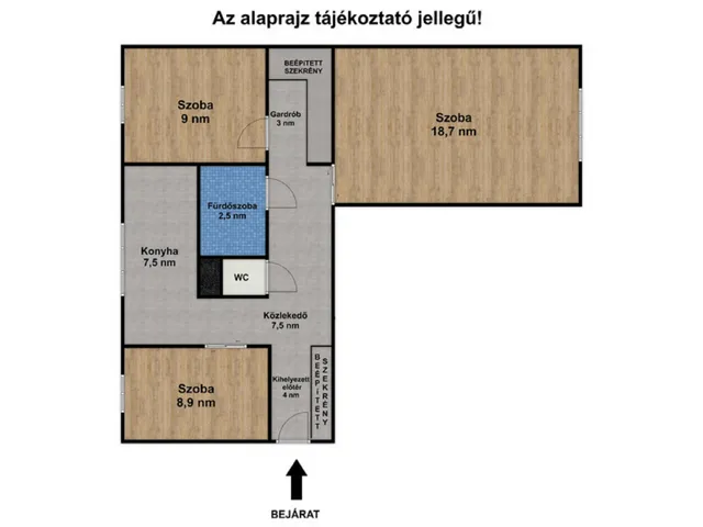 Eladó lakás Szeged, Rókus 60 nm