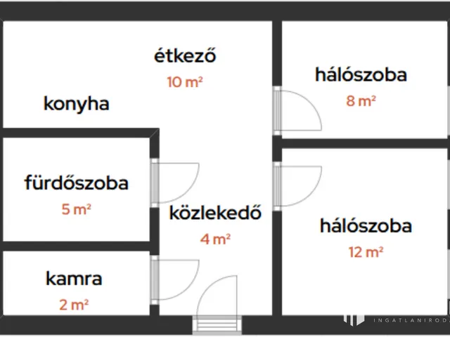 Eladó lakás Szeged 41 nm
