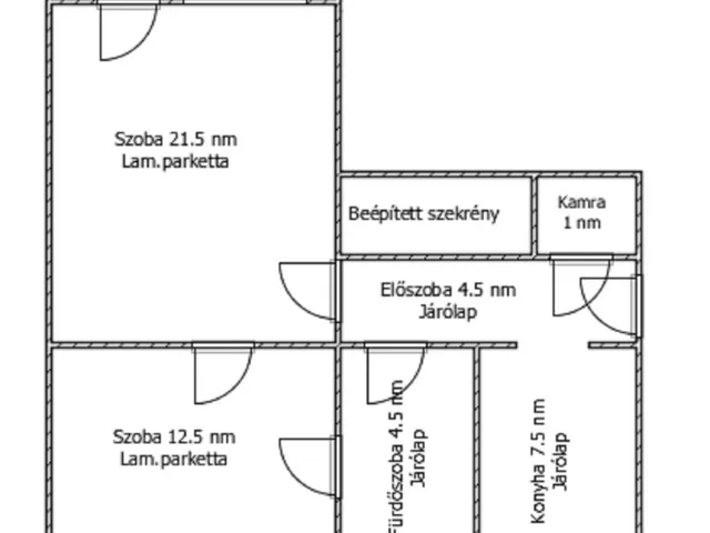 Kiadó lakás Salgótarján 54 nm