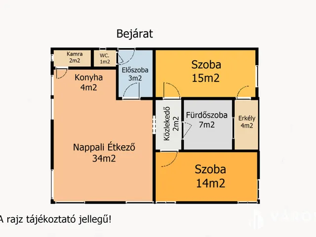 Kiadó lakás Békéscsaba, Belváros 86 nm