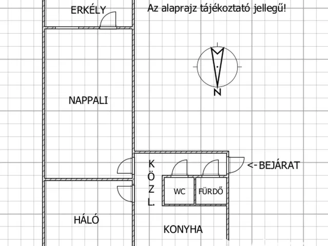 Eladó lakás Hódmezővásárhely 55 nm