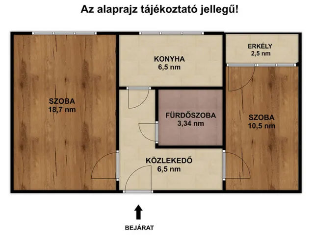 Eladó lakás Szeged, Újrókus 47 nm