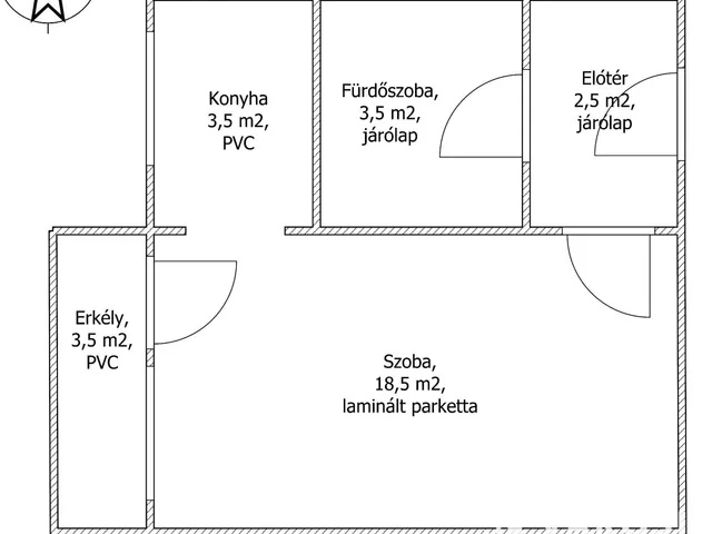 Kiadó lakás Salgótarján 28 nm