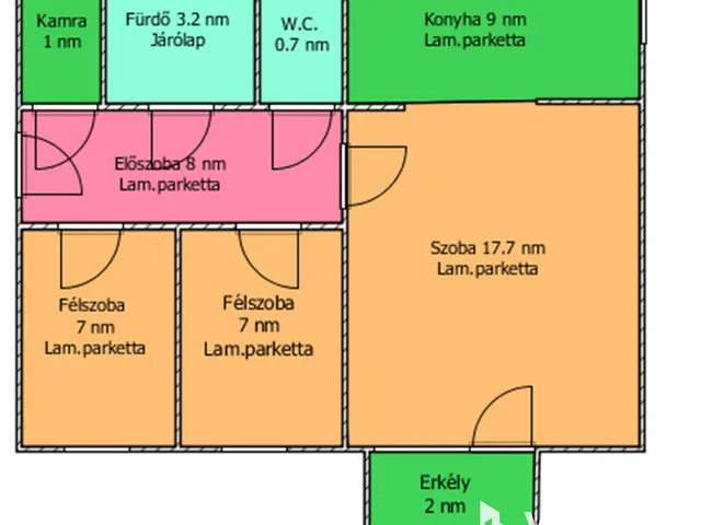 Kiadó lakás Salgótarján 54 nm