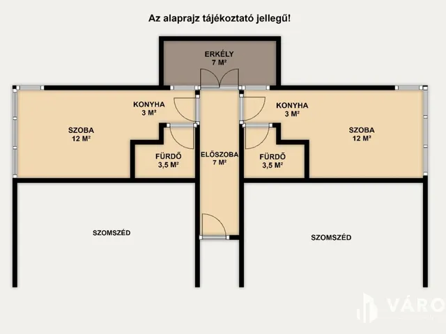 Eladó lakás Siófok, Aranypart 51 nm