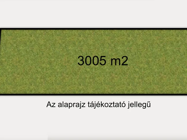Eladó telek Domaszék 3005 nm