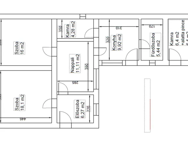 Eladó ház Hajdúhadház 78 nm