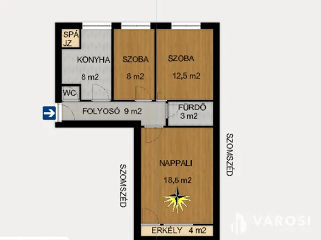 Eladó lakás Orosháza 60 nm