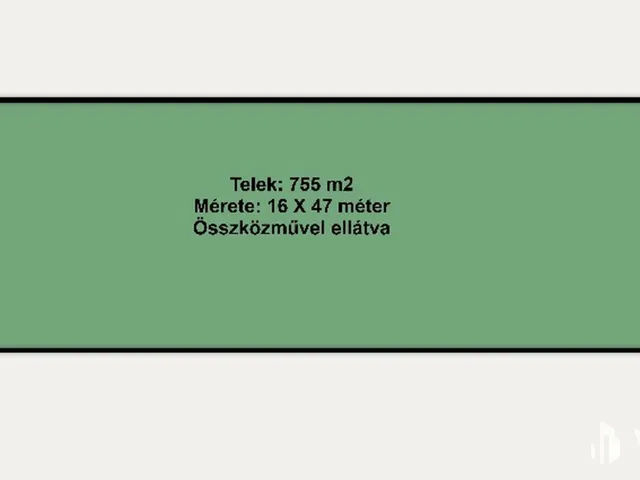 Eladó telek Hódmezővásárhely 755 nm