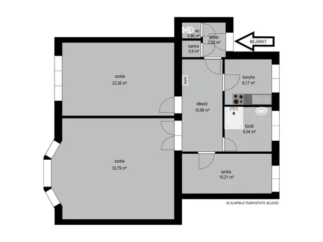 Eladó lakás Győr, Belváros 94 nm