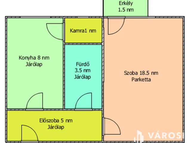 Kiadó lakás Salgótarján 36 nm