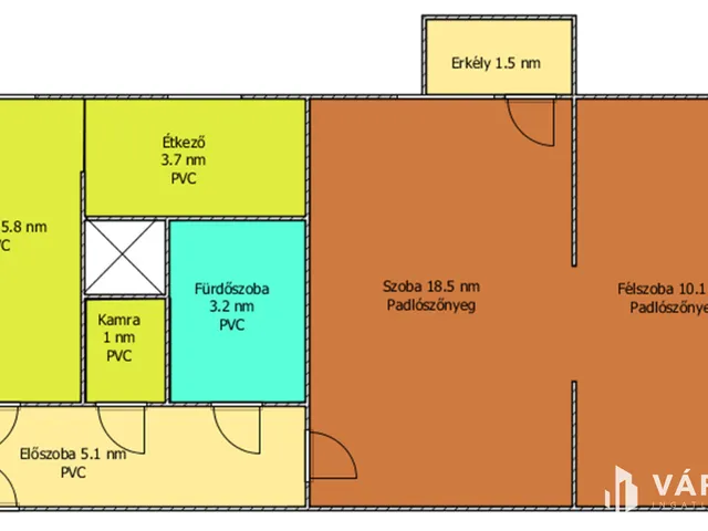 Eladó lakás Salgótarján 48 nm
