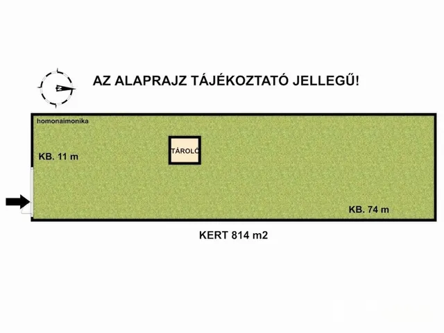 Eladó mezőgazdasági ingatlan Békéscsaba 814 nm