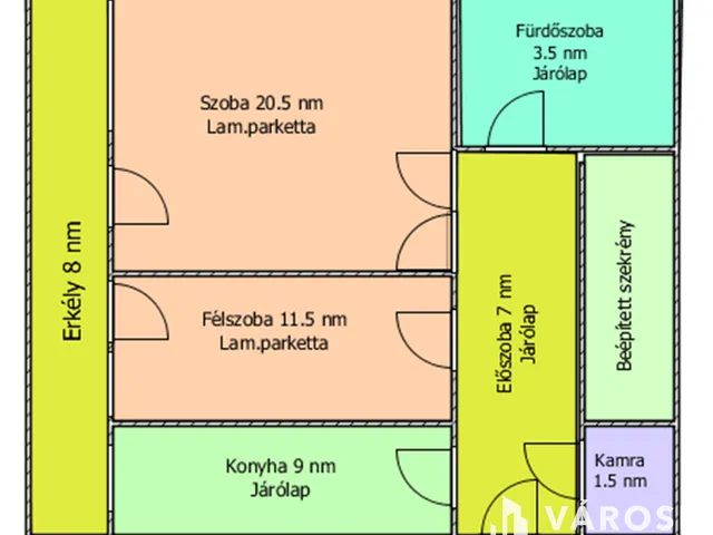 Kiadó lakás Salgótarján 54 nm