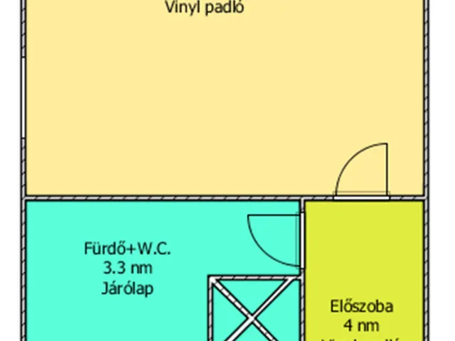 Kiadó lakás Salgótarján 27 nm