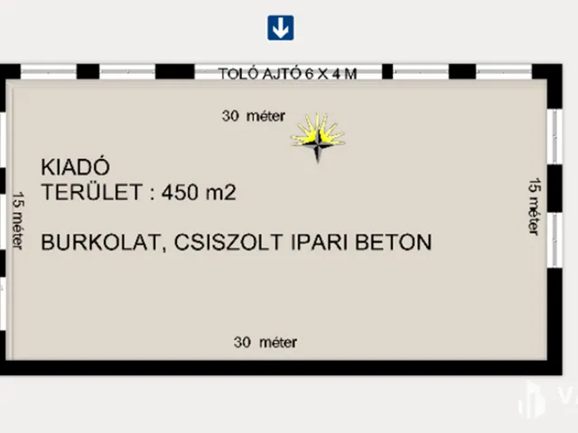 Kiadó kereskedelmi és ipari ingatlan Hódmezővásárhely 450 nm
