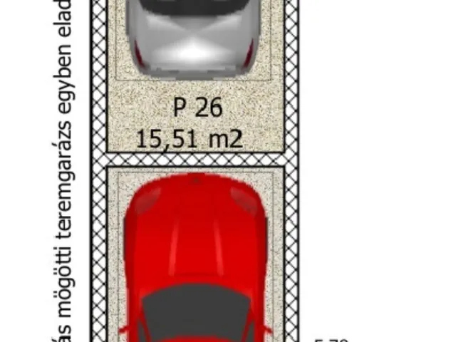 Eladó garázs Győr, Belváros 30 nm